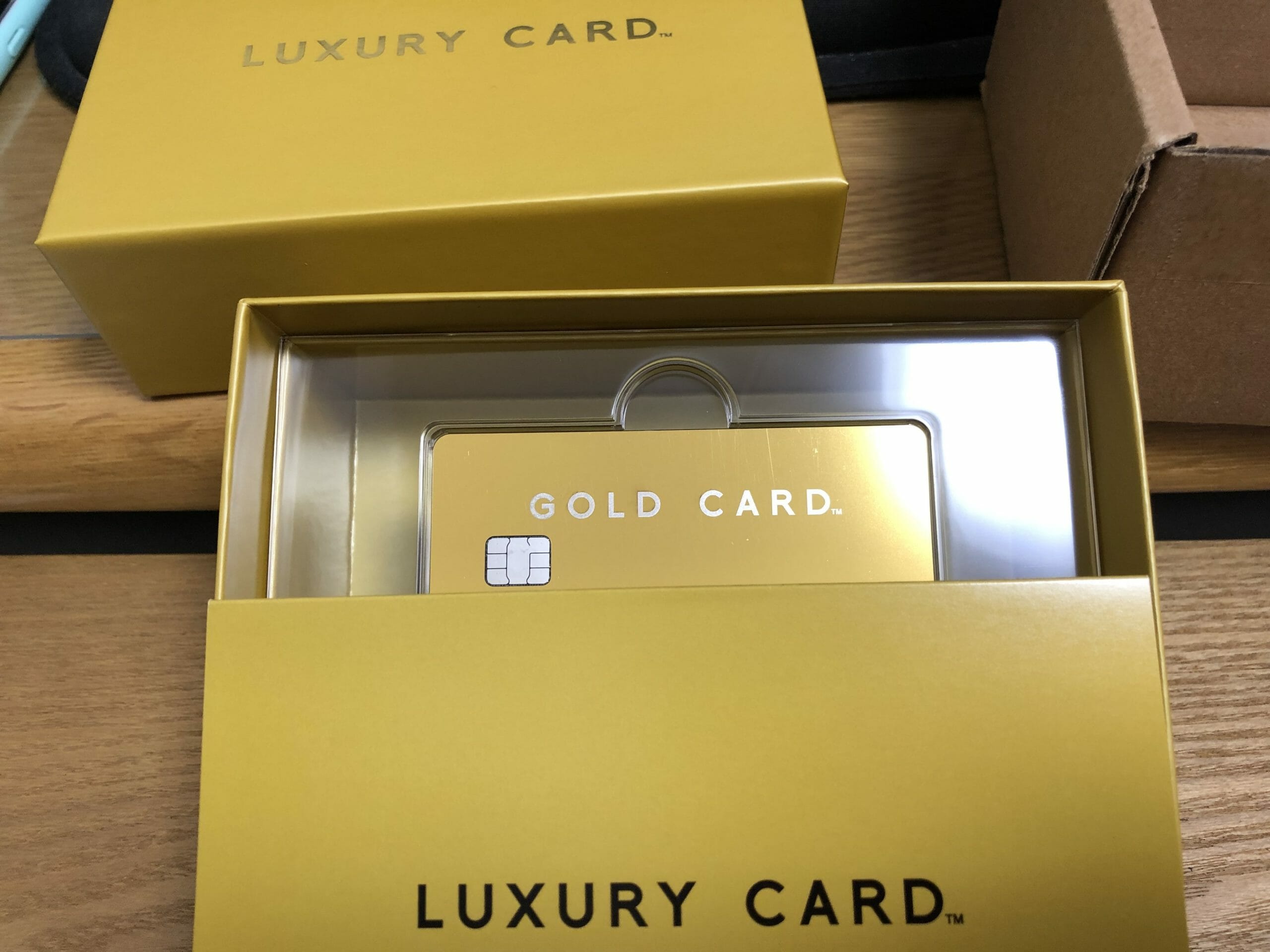 Luxury Card Gold
